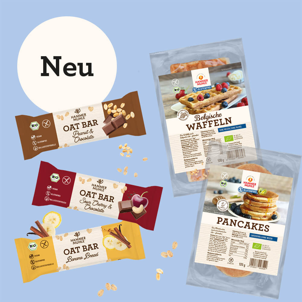 Glutenfreie Neuheiten